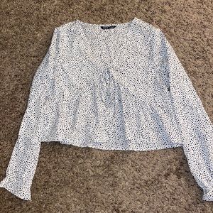 Shein, size S (4), black and white top